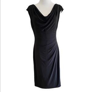 Ralph Lauren black cocktail dress, size 8